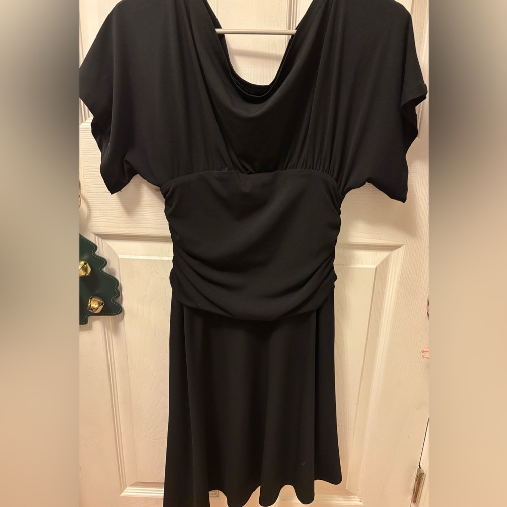 Arden B Black Midi Dress